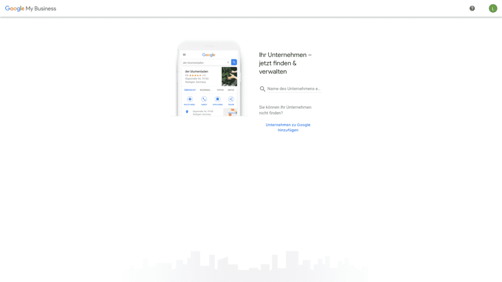 Google My Business Unternehmen benennen