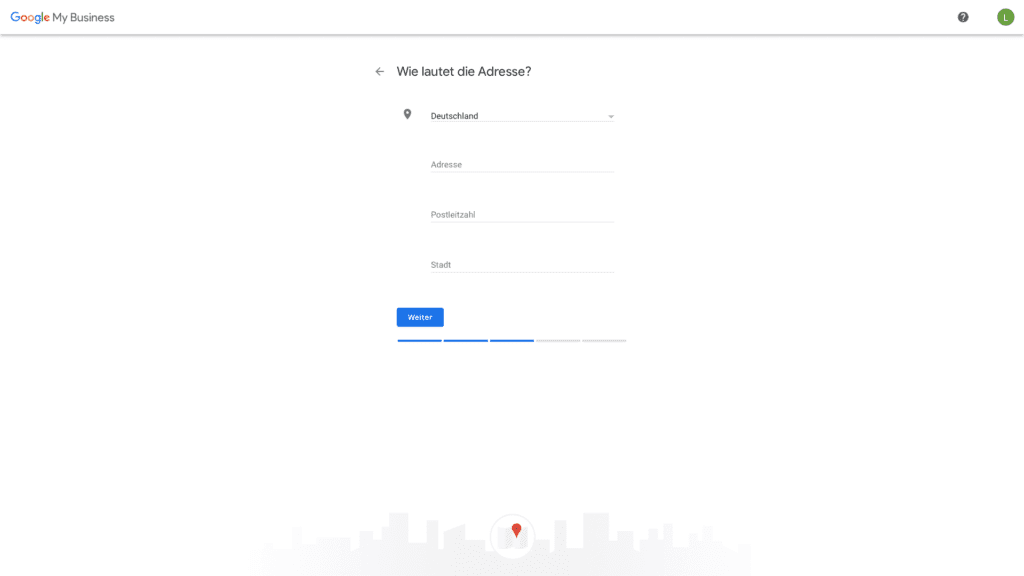 Google My Business Anschrift