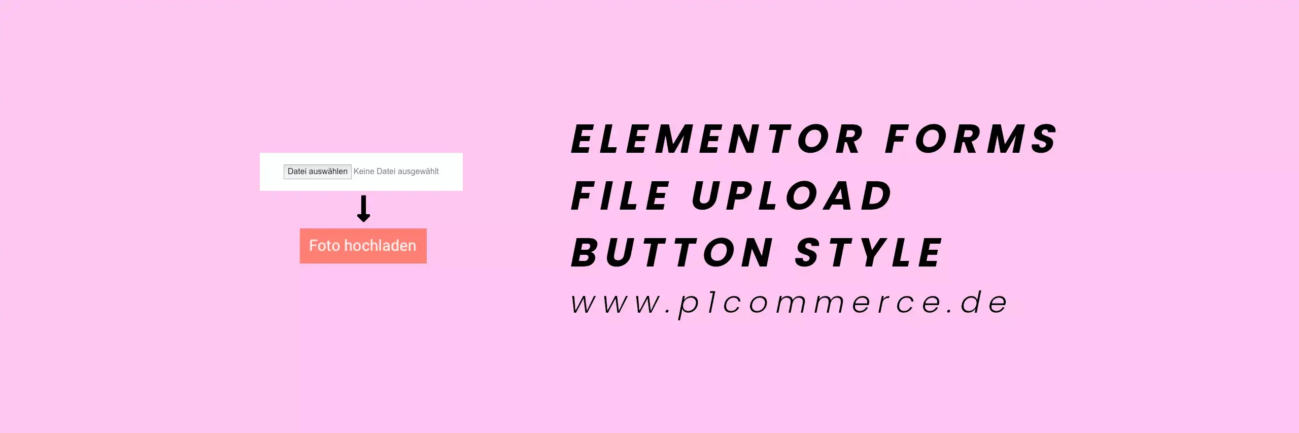 ms File Upload Button Style anpassen