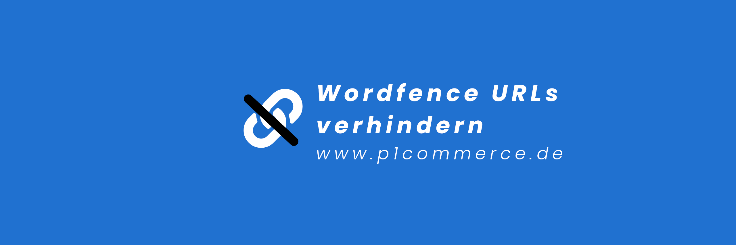 Wordfence URLs verhindern