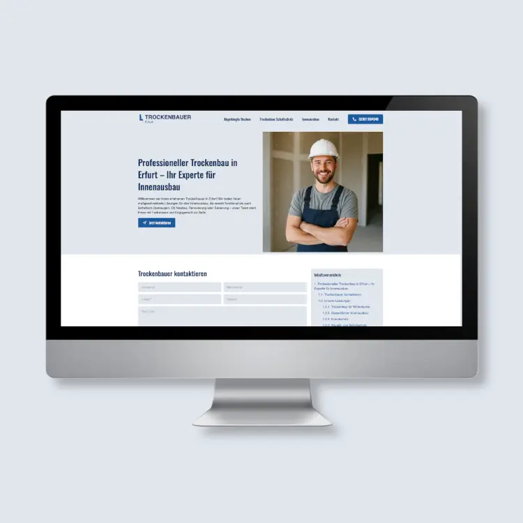 Projekt: Trockenbauer Erfurt
